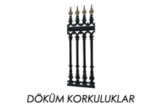Döküm Korkuluklar